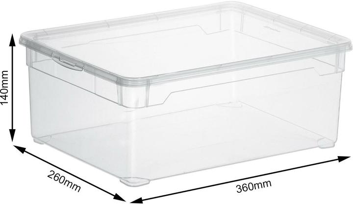 Immagine prodotto Rotho Clear (36 x 26 x 27,5 cm, 10 l)