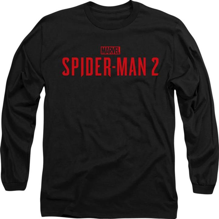 Actual product image Spider-Man 2 Unisex Adult Gamerverse Red Logo T-Shirt (XL)