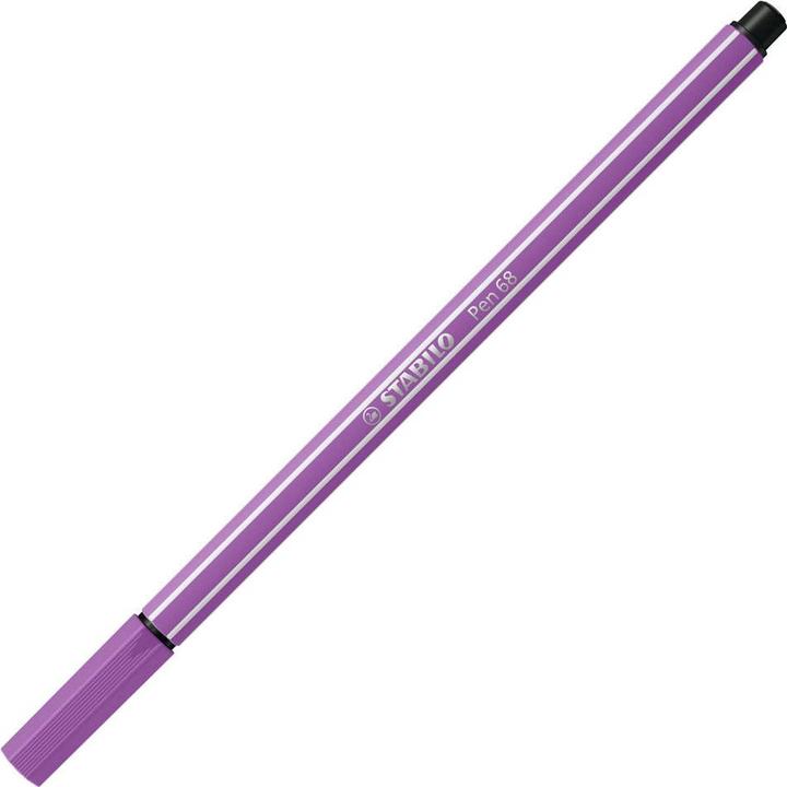 Produktbild STABILO Premium-Filzstift - Pen 68 - 10er Pack - pflaume (Pflaumenviolett, 10 x)