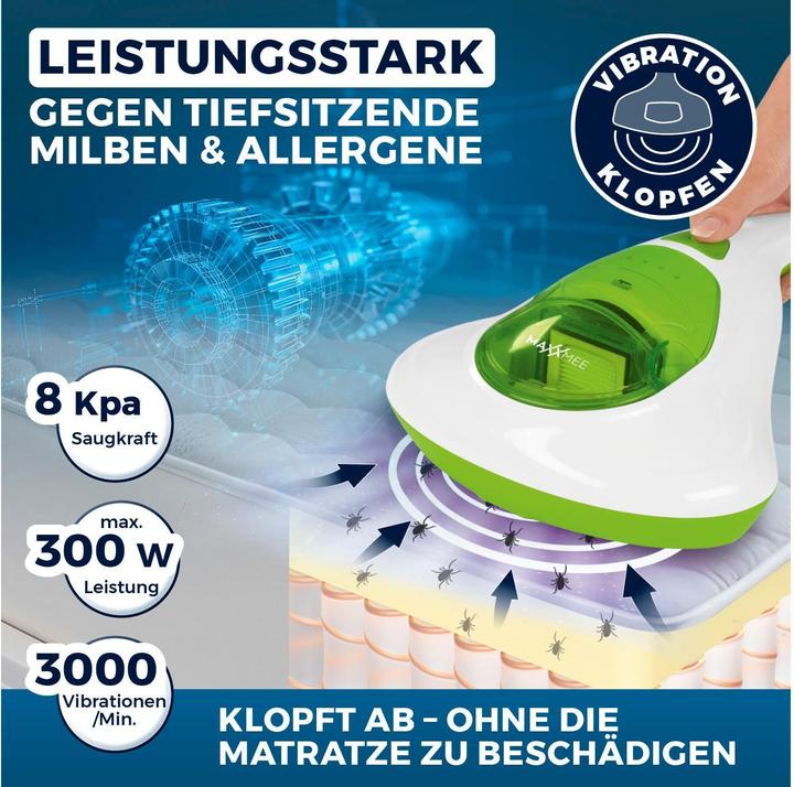 Actual product image Maxxmee Mite hand hoover, mattress hoover