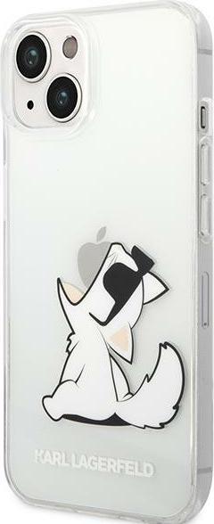 Actual product image Karl Lagerfeld iPhone 14 PC/TPU Choupette Eat Case for (Apple iPhone 14)
