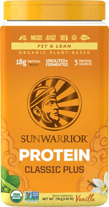 Image du produit Sunwarrior Protein Classic Plus (Chocolat, Vanille, 1 pcs, 750 g)
