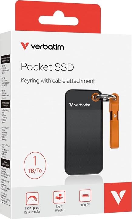 Produktbild Verbatim Pocket SSD (1000 GB)