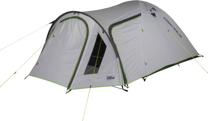Immagine prodotto High Peak Tenda Kira 3 10370, grigio chiaro (Tenda a cupola, 3.80 kg, 3 persone)