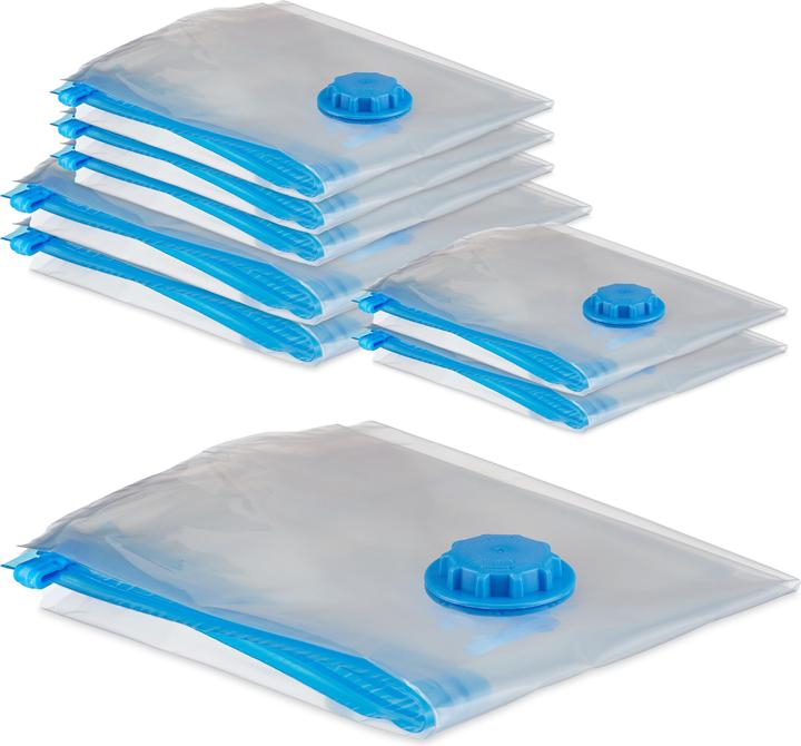Actual product image Relaxdays 8x vacuum bags