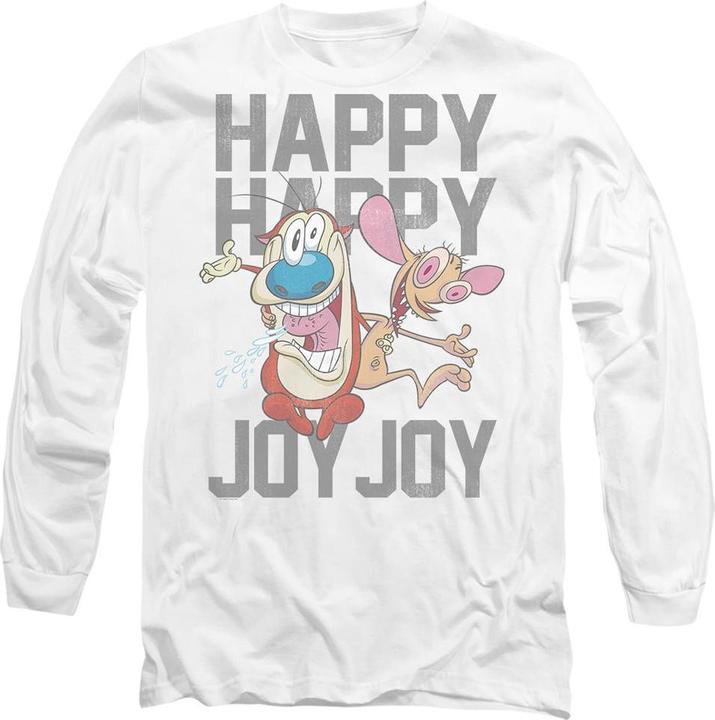 Ren & Stimpy Happy Happy Joy Joy TShirt (S)