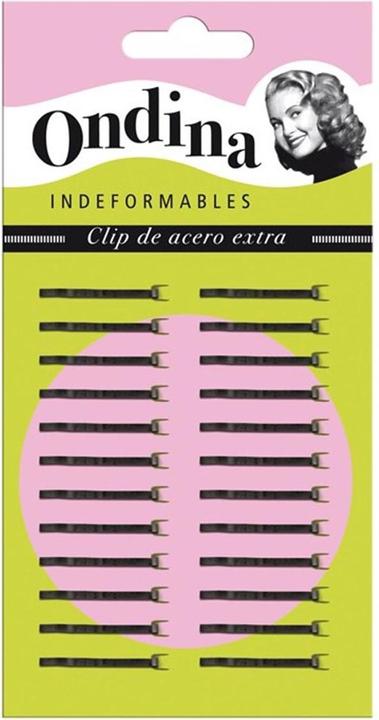 Produktbild Caso Haarspangen Carton Schwarz 2,5 cm (pcs) (24 Stk.)