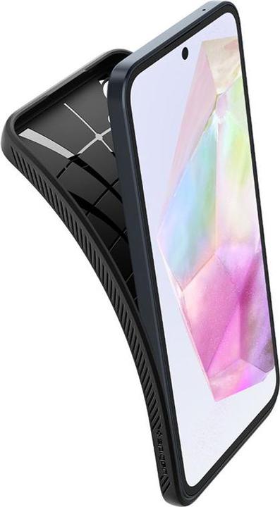 Actual product image Spigen Liquid Air Sam A35 5G czarny/matte black ACS07519 (Samsung Galaxy A35)