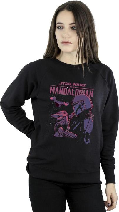 Immagine prodotto Star Wars The Mandalorian Hello Friend Felpa Donna (XXL)