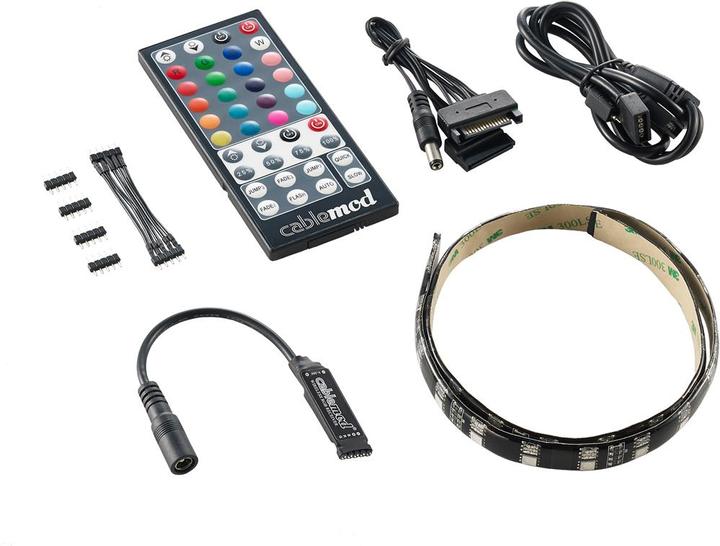 Produktbild CableMod WideBeam Hybrid LED Kit (RGB, UV-Licht)