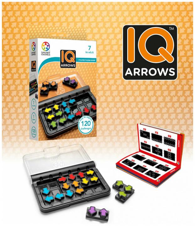 Actual product image Smart Games Puzzle game IQ Arrows (French, Italian, German, English)