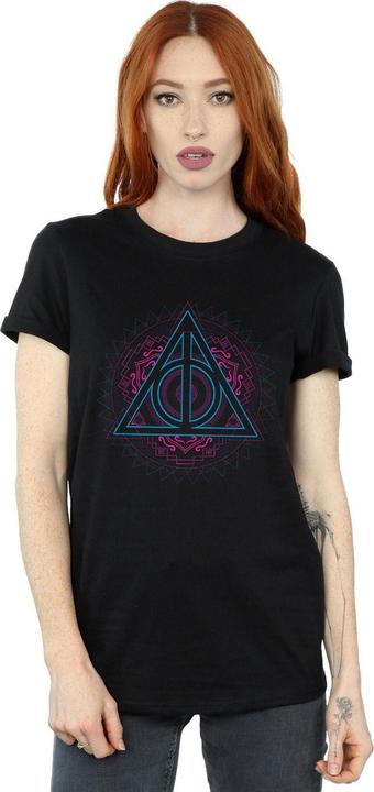 Immagine prodotto Neon Deathly Hallows Maglietta Ampia Donna (M)