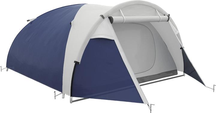 Produktbild Outsunny Campingzelt Polyester, Fiberglas Blau (3 Personen)