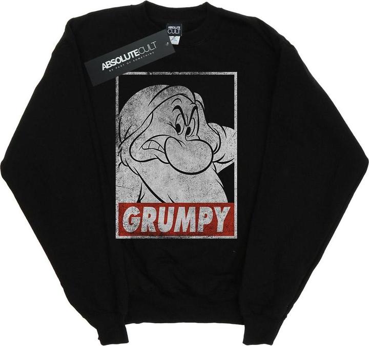 Disney Snow White Grumpy Dwarf Poster Sweatshirt Mädchen