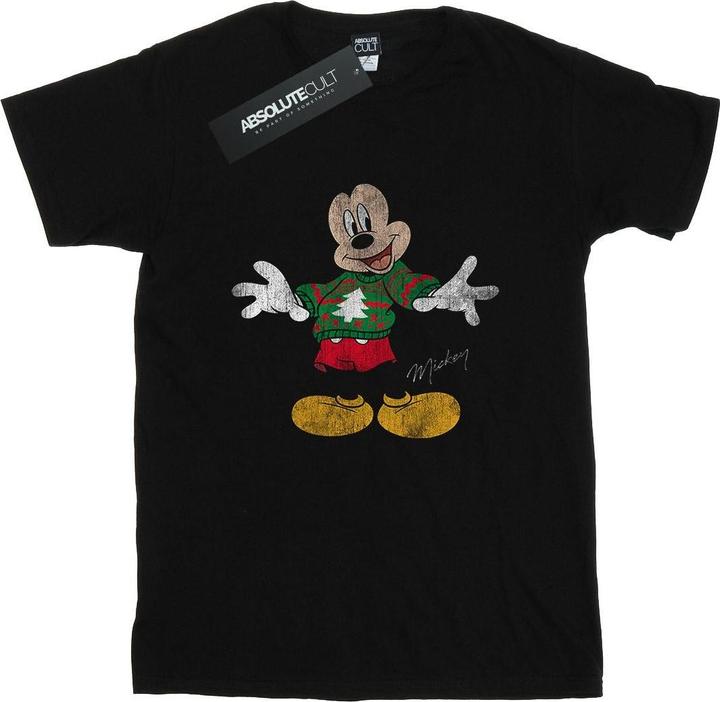Immagine prodotto Disney Mickey Mouse Christmas Jumper Maglietta Uomo (XXL)