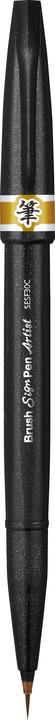 Actual product image Pentel Sign Pen Brush Artist (Ochre, 1 x)