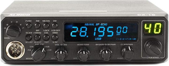 Produktbild Alinco Amateurfunk DX-10, AM, FM, SSB 10M CW TRX 28 - 29,7 MHz