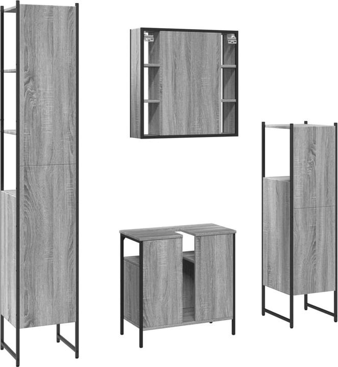 Produktbild VidaXL 4-tlg. Badmöbel-Set