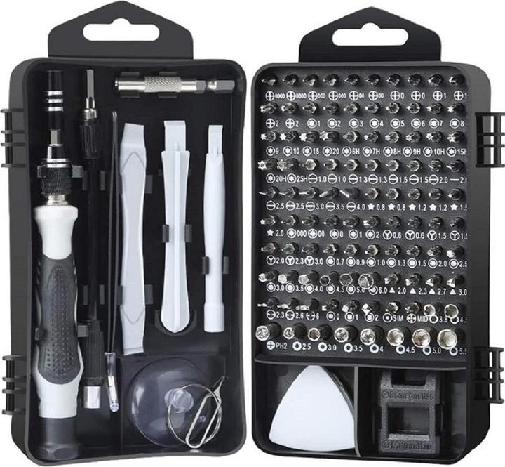 Produktbild Apfelkiste Profi Handy-Reparaturset – Schraubendreher & Öffnungswerkzeug mit Aufbewahrungsbox