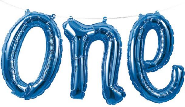 Immagine prodotto Creative Party Palloncino "Uno" in blu (1 x)