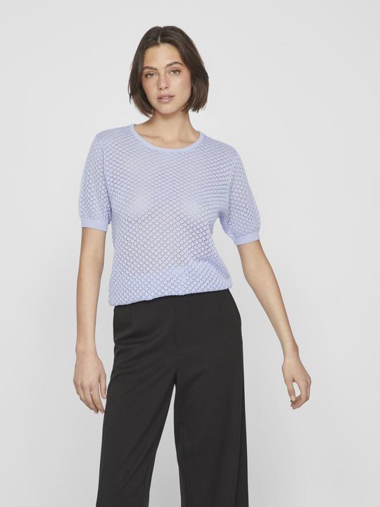 Actual product image Vila Round neck top with short sleeves (XS)