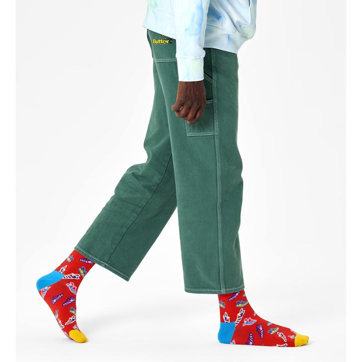 Immagine prodotto Happy Socks Calzino da sandalo (Confezione da 2, 36 - 40)