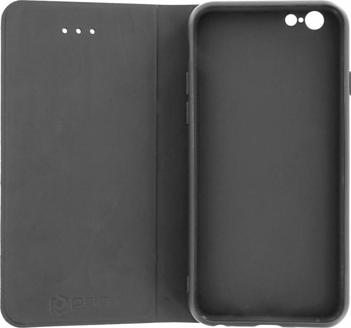 Produktbild prio Book Case Fashion für iPhone 6/6S blau-schwarz (Apple iPhone 6s, Apple iPhone 6)