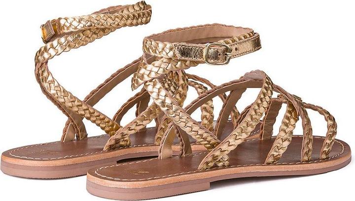 Produktbild La Redoute Collections Geflochtene Sandalen Signature aus Leder (38)