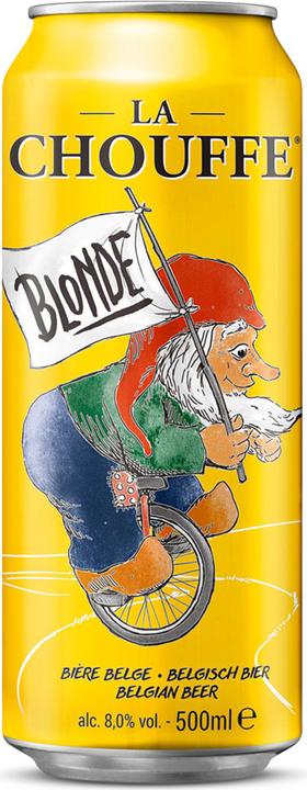 Actual product image Brasserie d'Achouffe Chouffe Blonde (1 x 50 cl)