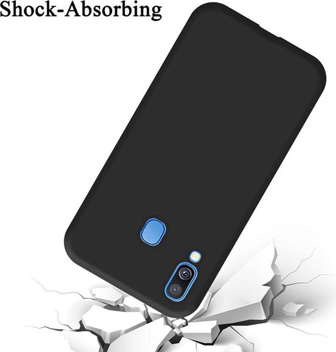 Actual product image Cadorabo TPU Liquid Silicone Case Cover (Samsung Galaxy A40)