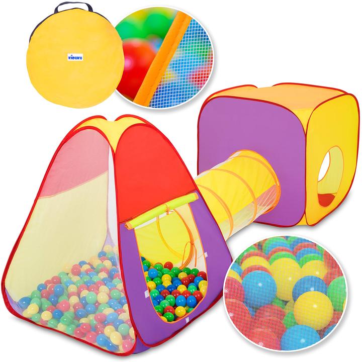Immagine prodotto Kiduku Tenda da gioco Baellebad 3 pezzi Tipo 1