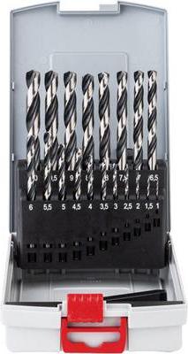 Actual product image Bosch Professional Zubehör HSS twist drill PointTeQ Set (10 mm, 7 mm, 7.5 mm, 8 mm, 8.5 mm, 9 mm, 9.5 mm, 4 mm, 4.5 mm, 5 mm, 5.5 mm, 6 mm, 6.5 mm, 1 mm, 1.5 mm, 2 mm, 2.5 mm, 3 mm, 3.5 mm)