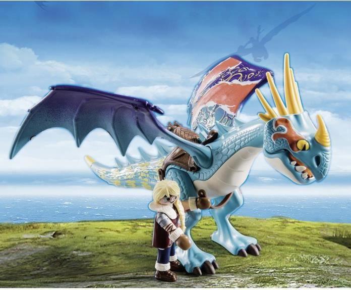 Produktbild Playmobil Dragon Racing: Astrid und Sturmpfeil (70728, Playmobil Dragons)