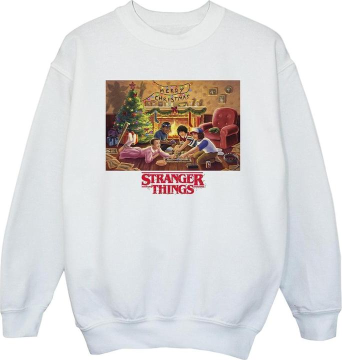 Image du produit Netflix - Sweat STRANGER THINGS CHRISTMAS GATHERING - Fille (128)