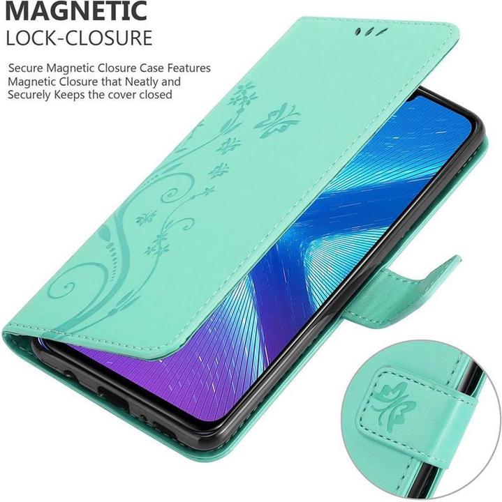Productafbeelding Cadorabo Bloemen Boekomslag (Honor 8X)