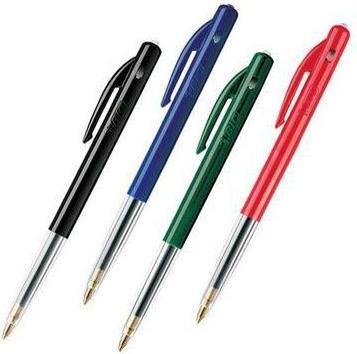 Actual product image Bic Kuglepen Clic blå Fine M10 51600 - (50 pcs.) (Blue, 50 x)