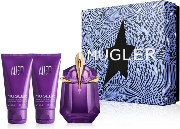 Thierry Mugler Alien Set Eau de Parfum 30ml Refillable + Body Lotion 50ml + Shower Gel 50ml (Eau de Parfum, 3174 ml)