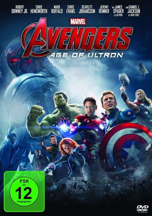 Actual product image Avengers Age of Ultron (DVD, 2015, German, English, Turkish)