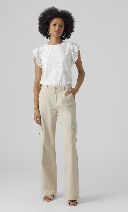 Actual product image Vero Moda Vmtassa Sl Frill Top Noos (L)