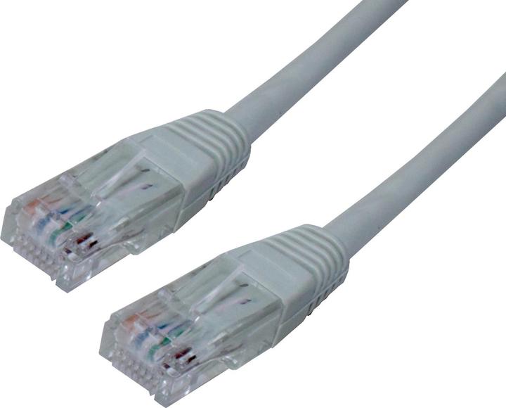 Actual product image DCU Tecnologic Connection Utp Cat6 Gray 1m (U/UTP, CAT6, 1 m)