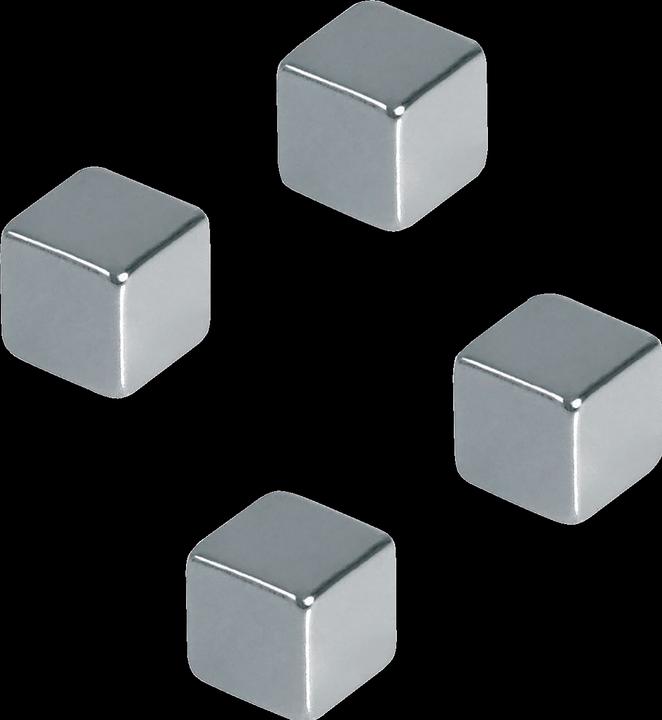 Produktbild Franken Würfelmagnet (4 x)