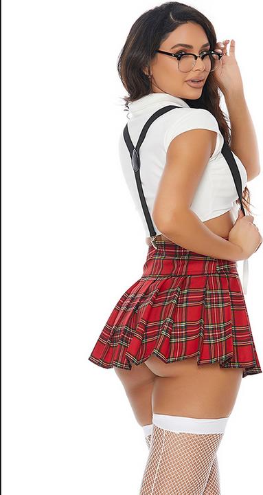 Actual product image Cottelli Collection Teach Me Sexy School Girl Costume (XL)