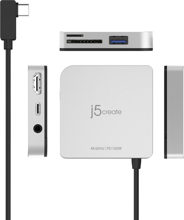 Produktbild j5Create USB-C TO 4K 60HZ HDMI TRAVEL (USB-C, 1 Ports)