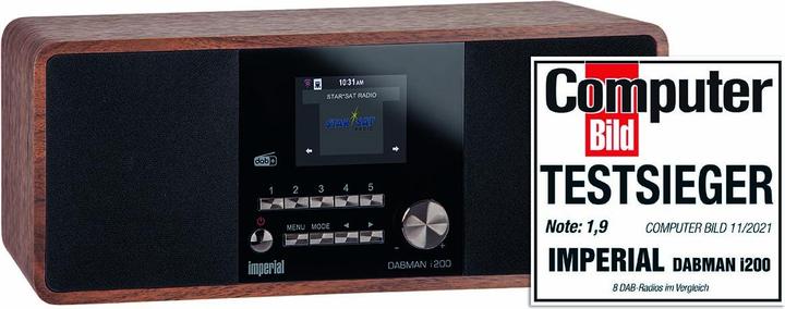 Produktbild Imperial Dabman i200 (Internetradio, DAB+, WLAN)
