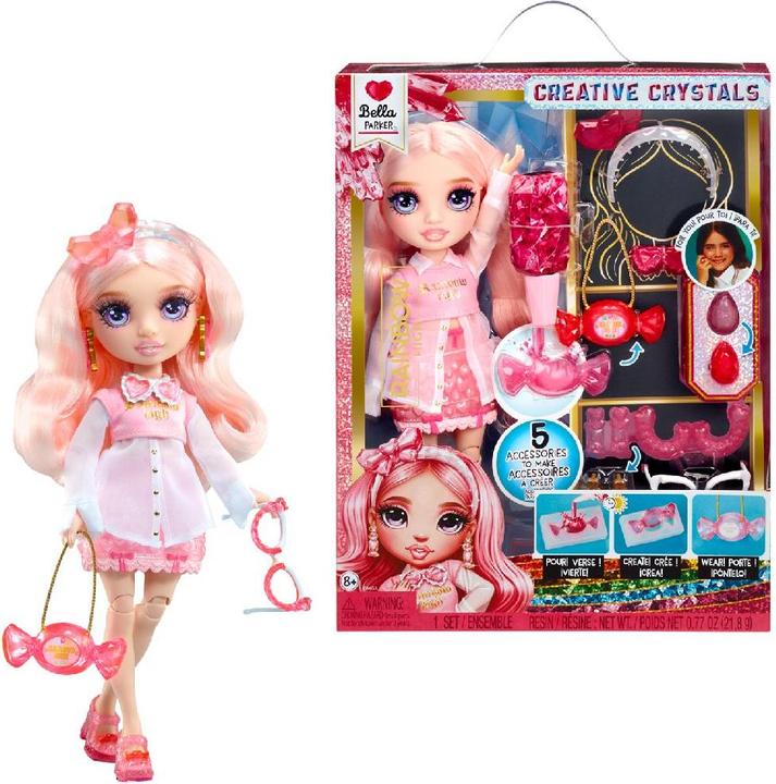 Image du produit Nobrand Rainbow High Crystal Fashion Doll Bella