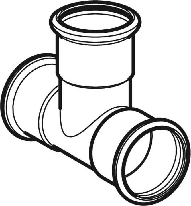 Immagine prodotto Geberit Mapress Tee liscio in acciaio inox 28mm 31005 (Collegamento alla stampa)