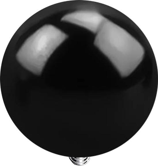 Image du produit Star Piercing Dermal Anchor Boule noire (Titane G23, sans laiton)