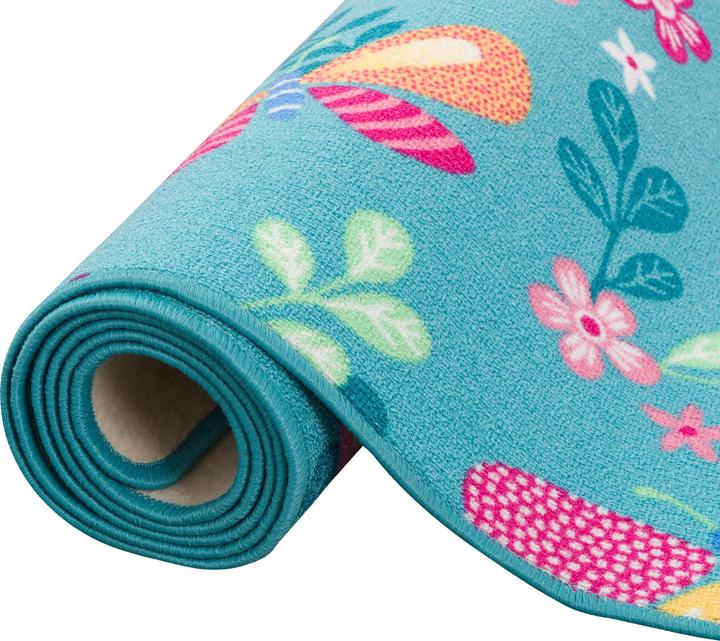 Immagine prodotto Snapstyle Bambini giocare tappeto farfalla (133 x 133 cm)