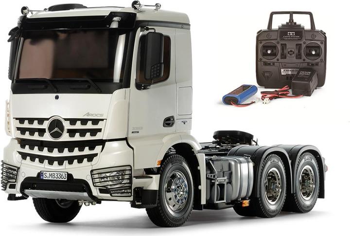 Tamiya Mercedes Benz Arocs 3363 Full Options (Presque prêt à être conduite)