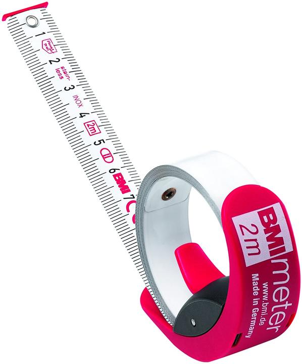 Produktbild BMI Taschenbandmass BMImeter 429 3 m Breite 16 mm Teilung mm/inch Edelstahlband (mm)